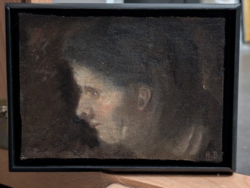 ölbild portrait - Ölbild,,