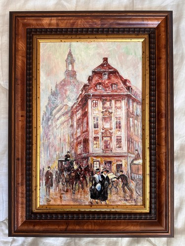 Straßenansicht von prag - straßenansicht,