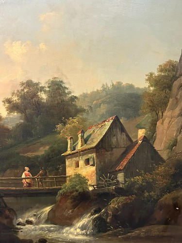 ölgemälde gemälde haus - Ölgemälde, am