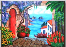 Italien  Meereslandschaft