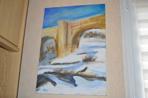 Acrylbild auf keilrahmen x - acrylbild,