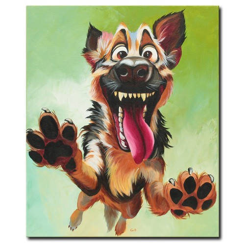 Acryl bild gemälde - acryl, modern