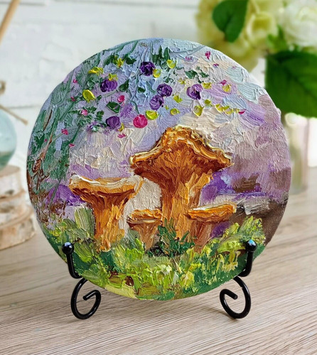 Wald pilze pfifferlinge - wald,