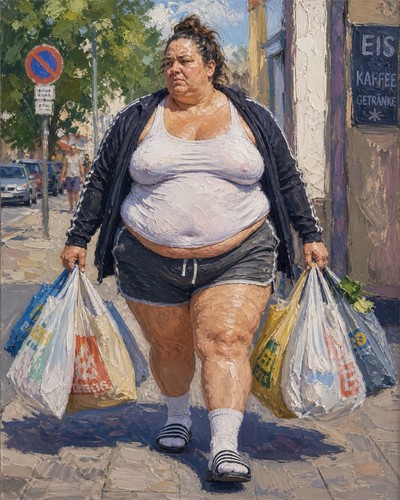 Portrait frau discounter - frau,